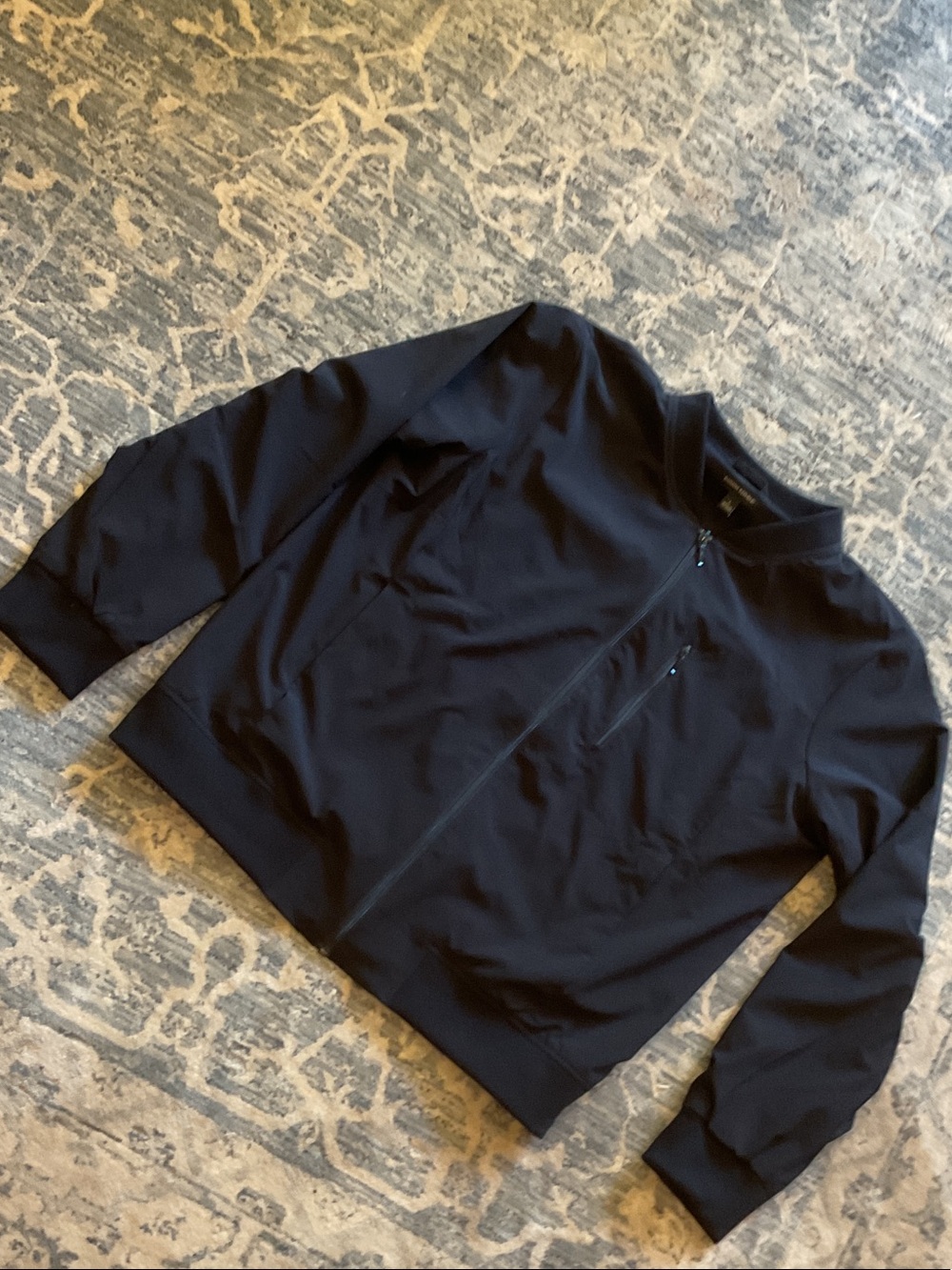 Banana Republic Black Bomber Jacket - Picture 3 of 12
